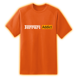 T-shirt Ferrari addict