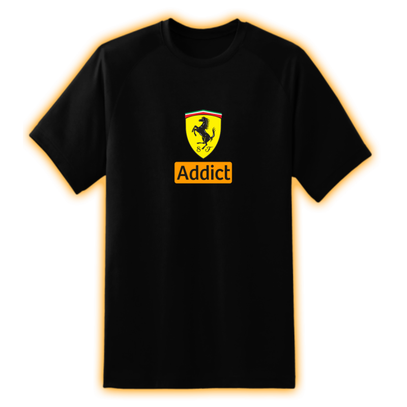 T-shirt Ferrari addict